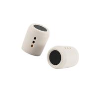 Bouchons d ' extrémité de ruban de guidon, Cream | Ensemble en silicone en deux pièces conçu pour s ' adapter ouvertures de 20 mm de diamètre intérieur