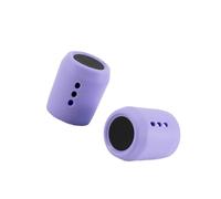 Bouchons d ' extrémité de ruban de guidon, Purple | Ensemble en silicone en deux pièces conçu pour s ' adapter ouvertures de 20 mm de diamètre intérieur