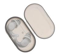 Bouchons D’oreille à Isolation Phonique, Silicone Blanc | Bruit, sans Insertion le Conduit Auditif, Boîte de Rangement Incluse, pour Nuit et Dortoir