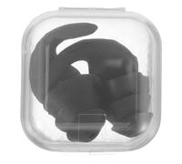 Bouchons D’oreille Antibruit avec Boîte, 1 Paire, en Silicone, Noirs | Protection Auditive pour Concerts, Boîtier de Transport Inclus, Conçus pour L’eau Conduit Auditif Plusieurs styles