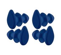 Bouchons d ' oreille de natation en silicone pour l ' entraînement à la plongée, bouchons d ' oreille en spirale réutilisables, ensemble de 2 paires pour la pratique en et une utilisation