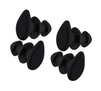 Bouchons d ' oreille de natation en silicone pour l ' entraînement à la plongée, bouchons d ' oreille en spirale réutilisables, ensemble de 2 paires pour la pratique en et une utilisation