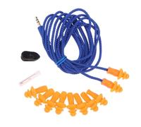 Bouchons d ' oreille détachables en silicone, écouteurs, 120CM