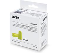 Bouchons D’Oreille Uvex X-Fit 2112.013 Sans Cordon En Distributeur - 50 Paires