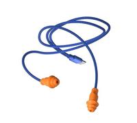 Bouchons d ' oreilles à isolation phonique filaires de type, 100CM | Structure multi-bride insonorisante, format de connexion filaire, caractère axé sur les basses, pour une
