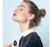 Bouchons d’oreilles à lumière rouge pour acouphènes - Dispositif infrarouge 650 nm avec 5 modes pour réduire les bruits d’oreille