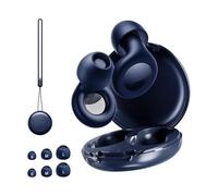 Bouchons d ' oreilles d ' étude avec embouts amovibles, Blue | Forme facile à pour changer de routine, embouts amovibles lavables, adapté voyages et
