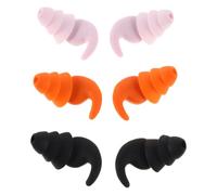 Bouchons D’oreilles en Silicone pour Natation et Sommeil, 3 Paires