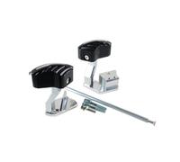 Bouchons d'accident de Moto Glissière Cadre des Pare-Chocs Moto pour Suzuki GSXR1300 2008-2019 2020 pour Hayabusa Crash Protector Barre Rail Sécurité Moteur(Argent)