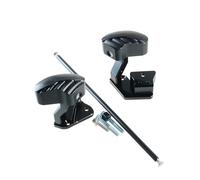 Bouchons d'accident de Moto Glissière De Cadre des Pare-Chocs Moto pour Suzuki GSXR1300 2021 2022 2023 Barre Sécurité du Moteur(Noir)