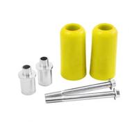 Bouchons d'accident de Moto Moto pour 8-10mm Frame Slider Anti Crash Pad Protection Chute pour Suzuki Stickv(Jaune)