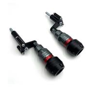 Bouchons d'accident de Moto Protections Contre Les Collisions De Moto Couvercle Moteur Slider Sliders Protection du Cadre 2023 pour Ninja 400 Z400(Un)