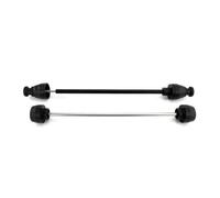 Bouchons d'accident de Moto Roue Avant Ou Arrière Essieu Fourche Moto Coulisses Collision Bobinetes Bras Oscillant pour TDM 900 2002-2010(Front and Rear Set B)