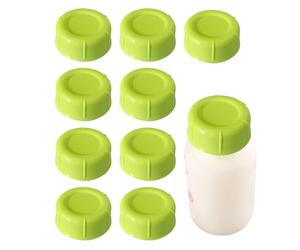 Bouchons de biberon | 10 x couvercles de remplacement de tasses à eau compactes pour tout-petits | Couches de rechange de biberons pour biberons de voiture pour voiture, avion, voyage, ase