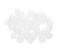 Bouchons de Bouteille Blanc PE en Plastique 100 Pièces | Joint Étanche, Effet Anti-débordement, pour Petites Bouteilles D’eau, Usage Maison, Finition Lisse