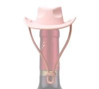 Bouchons de bouteille de vin - Bouchon de bouteille de vin en silicone, chapeau de cowboy, gadget hermétique réutilisable, accessoire de cuisine amusant pour rassemblement, barbecue, pendaison de