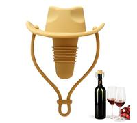 Bouchons de bouteille de vin | Bouchon de bouteille de vin en silicone - Chapeau de cowboy hermétique et réutilisable - Accessoire de cuisine pour soda, brandy, vodka, maison, bar, rassemblement