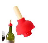 Bouchons de bouteille de vin réutilisables en silicone, plus longs avec ces bouchons de vin élégants et élégants. Un pour la famille