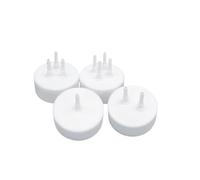 Bouchons de bouteille en PTFE polyvalents avec plusieurs options d'ouverture - Une, deux, trois et quatre ouvertures for une utilisation en laboratoire(Four Aperture)