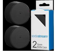 Bouchons de bouteille - SodaStream - Lot de 2 - Plastique - Noir - Étanchéité durable