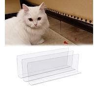 Bouchons de canapé pour animaux de compagnie - Bloqueur de jouets pour canapé avec ruban adhésif, déflecteur de lit en plastique de 53,3 cm et barrières pour chiens et chats dans le salon