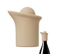 Bouchons de champagne en silicone - Bouchon de vin polyvalent | 5,6 x 5,2 x 3,6 cm - Bouchon de bière avec couvercle hermétique - Accessoire de bar pour fêtes de fin d'année