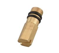Bouchons de connecteur de robinet en laiton robuste avec filetage de 10 mm - Bouchons d'obturation pour installations de tuyau de pulvérisateur d'évier - Bouchons d'étanchéité pour entrées d'eau