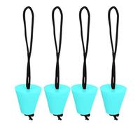 Bouchons De Dalot,4 Pièces Avec Longe, Diamètre 3,99 cm, Universelles - Kit De Bouchons De Nable Kayak | Pour Bateau Amarrage Activités Nautiques Canoë Kayak Pagayeurs Débutants Et Expérimentés