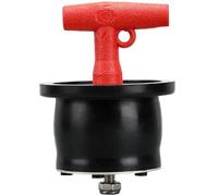 Bouchons de dalot, bouchon de vidange en caoutchouc expansif avec poignée en T et vis, bouchon pour trou de tuyau de bateau pour dalot de 65-80 mm