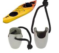 Bouchons de dalot pour Kayak - Paquet de 2, Ajustement Universel | Bouchons | Joint étanche durable, matériau en caoutchouc flexible, facile à insérer et à retirer, l'entrée d'eau, pour canoë et