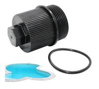 Bouchons de fermeture pour piscine - Filtre Piscine - Tube de rechange avec joint pour accessoires Skimmer Vide Piscine