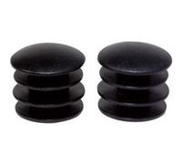 Bouchons de guidon Weldtite X2 Noir Noir G