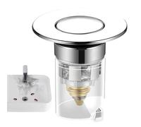 Bouchons De Lavabo - Bouchon De Plomberie À Ouvrir par Pop-Up - Filtre d'évier à Pop-up - pour Lavabo, Et Cuisine avec