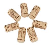 Bouchons de Liège Naturel 22x44mm Lot de 50 Pour Bouteilles de Vin | Cylindre Droit Standard Compatible Bouteilles Diamètre Interne 18.5-19mm Scellage Étanche Pliable et Résistant Fabrication