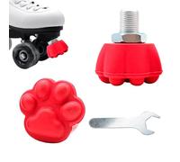 Bouchons de patins, bouchons de confiture pour patins à roulettes - 2X butées d'orteils pour patins avec rein de patinage à roulettes, butées de bloc, pièces de rechange réglables pour l'extérieu