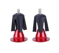 Bouchons De Poignées De Vélo En Alliage D'aluminium, 2 Pièces/Ensemble, Poignées De Bicyclette, Accessoires