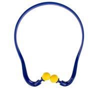 Bouchons de protection auditive sur l'arceau, protection auditive contre le bruit, taille universelle, pour une utilisation avec des bouchons d'oreille en plastique, facile à nettoyer, réutilisable