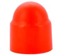 Bouchons de protection for boulons et écrous hexagonaux exposés en plastique M4 M5 M6 M8 M10 M12 M14 M16 M18 M20 M22 M24(Red,M14x22x27mm(5Pcs))