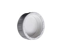 Bouchons de raccord, embout en PVC, bouchon de tuyau en PVC, bouchon de raccord de tuyau à filetage femelle, bouchons d'obturation de plomberie blanc 20mm