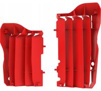 BOUCHONS DE RADIATEUR (GRILLES - COMPLET) HONDA CRF 450R '17-'20 RED