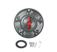 Bouchons de reservoir Couvercle de réservoir de gaz Convient pour Spring Breeze CF 250SR 450SR 450SRS, raccord en alliage d'aluminium Bouchon d'essence(Gray Red-SR)