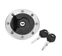 Bouchons de réservoir de carburant, couvercle de réservoir de bouchon de carburant de moto avec 2 clés couvercle de réservoir pour GSXR 600750 1000 K1 2000-2003 pour Bandit GSF1200