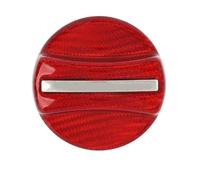 Bouchons de réservoir d'essence pour BMW E90 E92 F01 F02 G02 G30 F10 F11 F12 F16 F20 F21 F30 F31 F32 F34 F36 F80 F82 M3 M4 Cache de Bouchon de réservoir d'essence en Fibre de Carbone (Carbone Rouge)