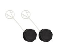 Bouchons De Réservoir Pour 43cc 49cc 52cc Et 55cc Réservoir D'essence Pour Scooter Moteur De Jardin Tronçonneuse Tondeuse/taille-haie : 2 Bouchons En Plastique
