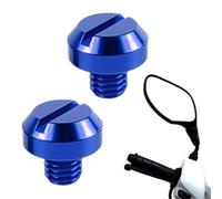 Bouchons de rétroviseur de moto,accessoires de rétroviseur de moto Pack de | Boulons Accessoires de moto pour les voyages en plein air, la vie quotidienne, les dép