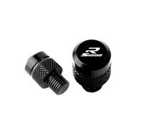 Bouchons de rétroviseurs Accessoires Moto CNC Bouchons De Rétroviseurs, Vis, Boulons, Caches Pour BMW S1000R Sport 2017-2020, 2021, 2022 Toutes Années(Nero)