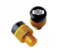 Bouchons de rétroviseurs Accessoires Moto CNC - Bouchons De Rétroviseurs, Vis, Boulons, Caches Pour Y-AMAHA XSR 700 900 2015 2016 2017 2018 2019 2020 2021(Yellow)
