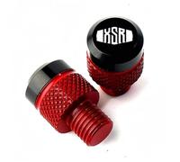 Bouchons de rétroviseurs Accessoires Moto CNC - Bouchons De Rétroviseurs, Vis, Boulons, Caches Pour Y-AMAHA XSR 700 900 2015 2016 2017 2018 2019 2020 2021(Rosso)