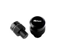 Bouchons de rétroviseurs Accessoires Pour Rétroviseurs De Moto : Bouchons, Caches-poussière Doubles, Vis Et Boulons Pour Suzuki SV650/S SV650S 2024-2025(Nero)