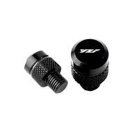 Bouchons de rétroviseurs Accessoires Pour Rétroviseurs De Moto Vis Bouchon, Cache-trou Rétroviseur Pour Y-AMAHA YZF R1 R3 R6 R25 R125 R1M YZFR1 YZFR6 YZFR3(Nero)